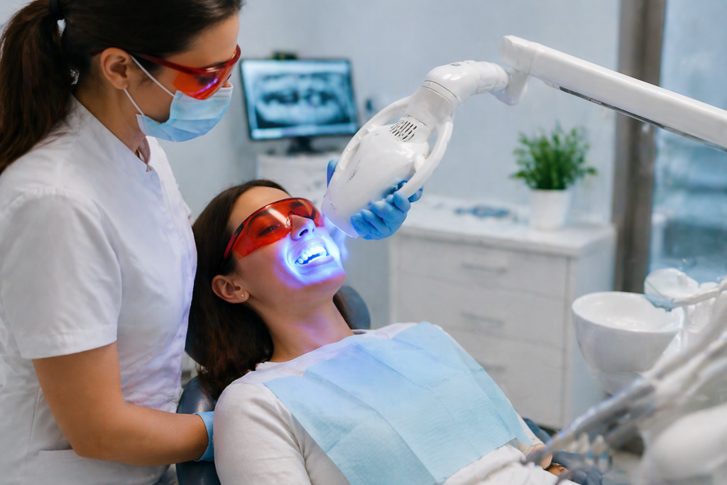 prix d'un Blanchiment dentaire en cabinet