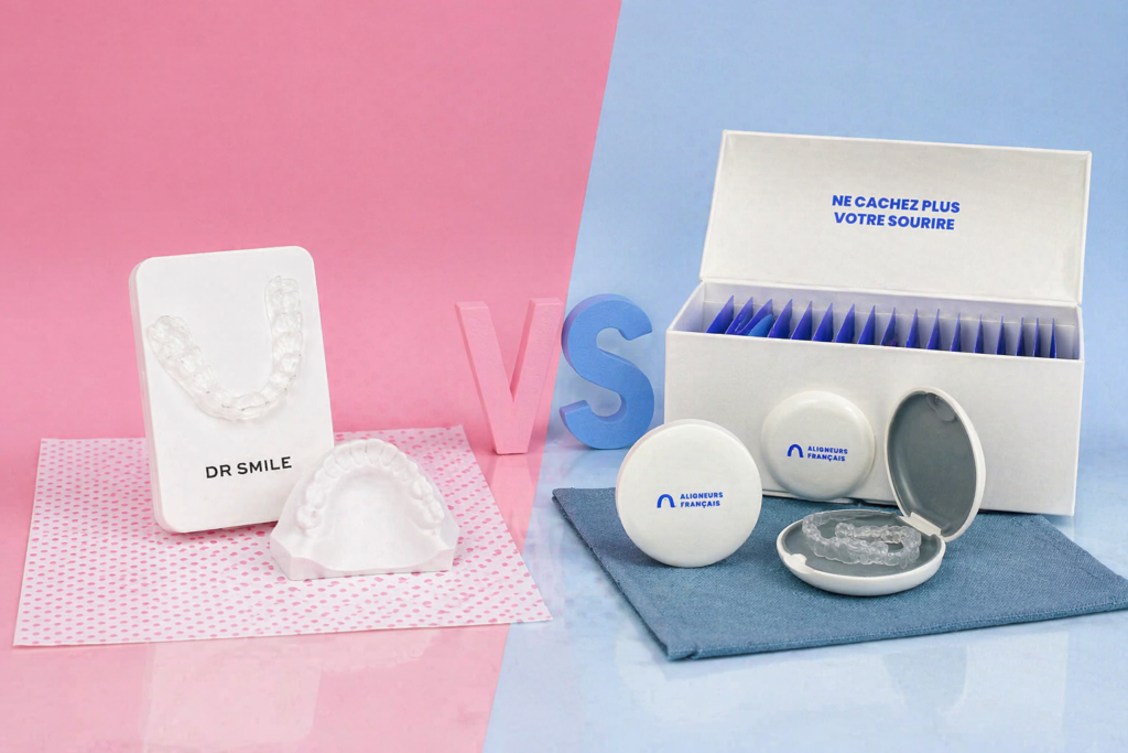 Quel est le meilleur aligneur dentaire français
