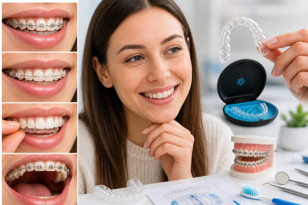 Solution d'appareil dentaire chez l'adulture
