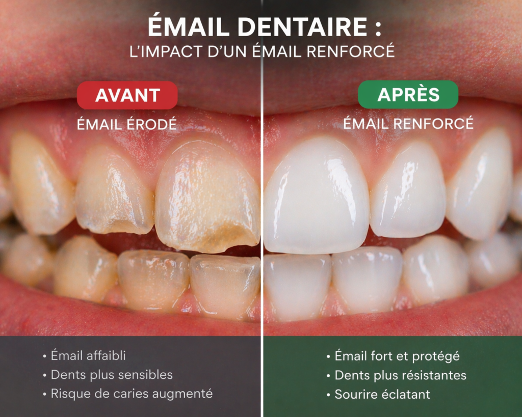 Découvrez comment renformer l'email des dents naturellement pour les rendre plus fortes.