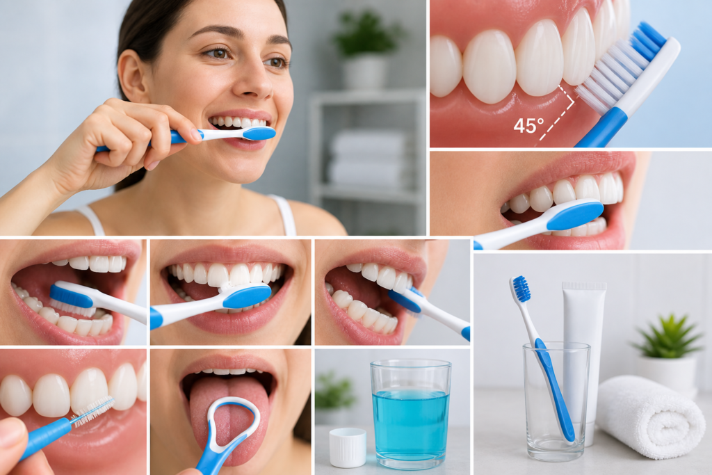 meilleure technique de brossage des dents